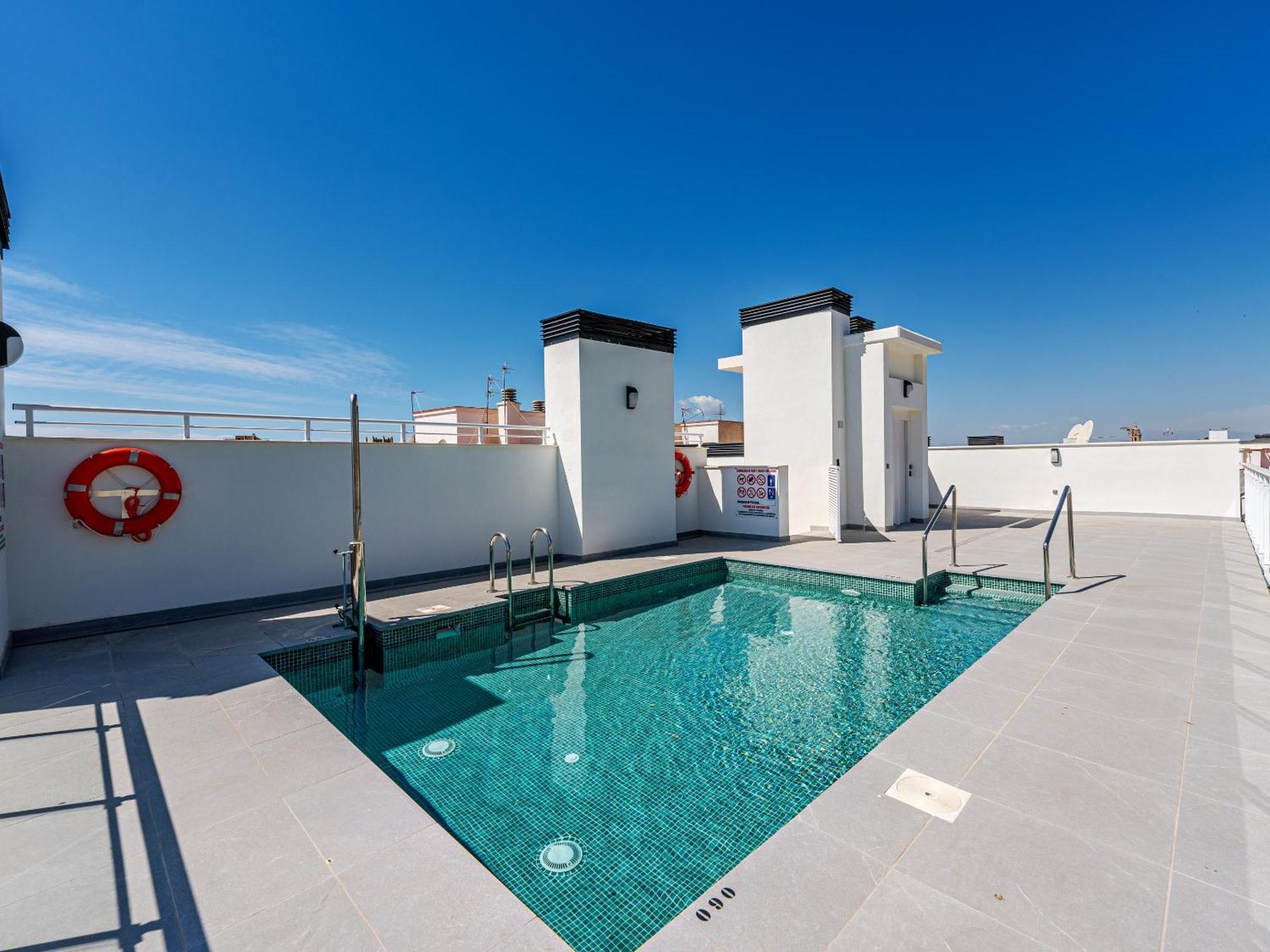 La Malagueta Pool & Parking Apartamento *